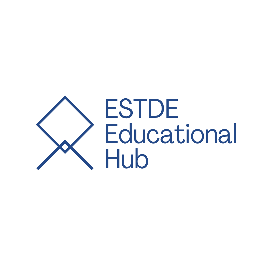 ESTDE LOGO BLUE